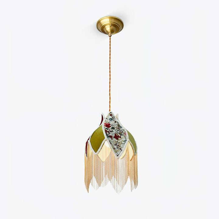 Bette Fringed Pendant Lamp - Vakkerlight