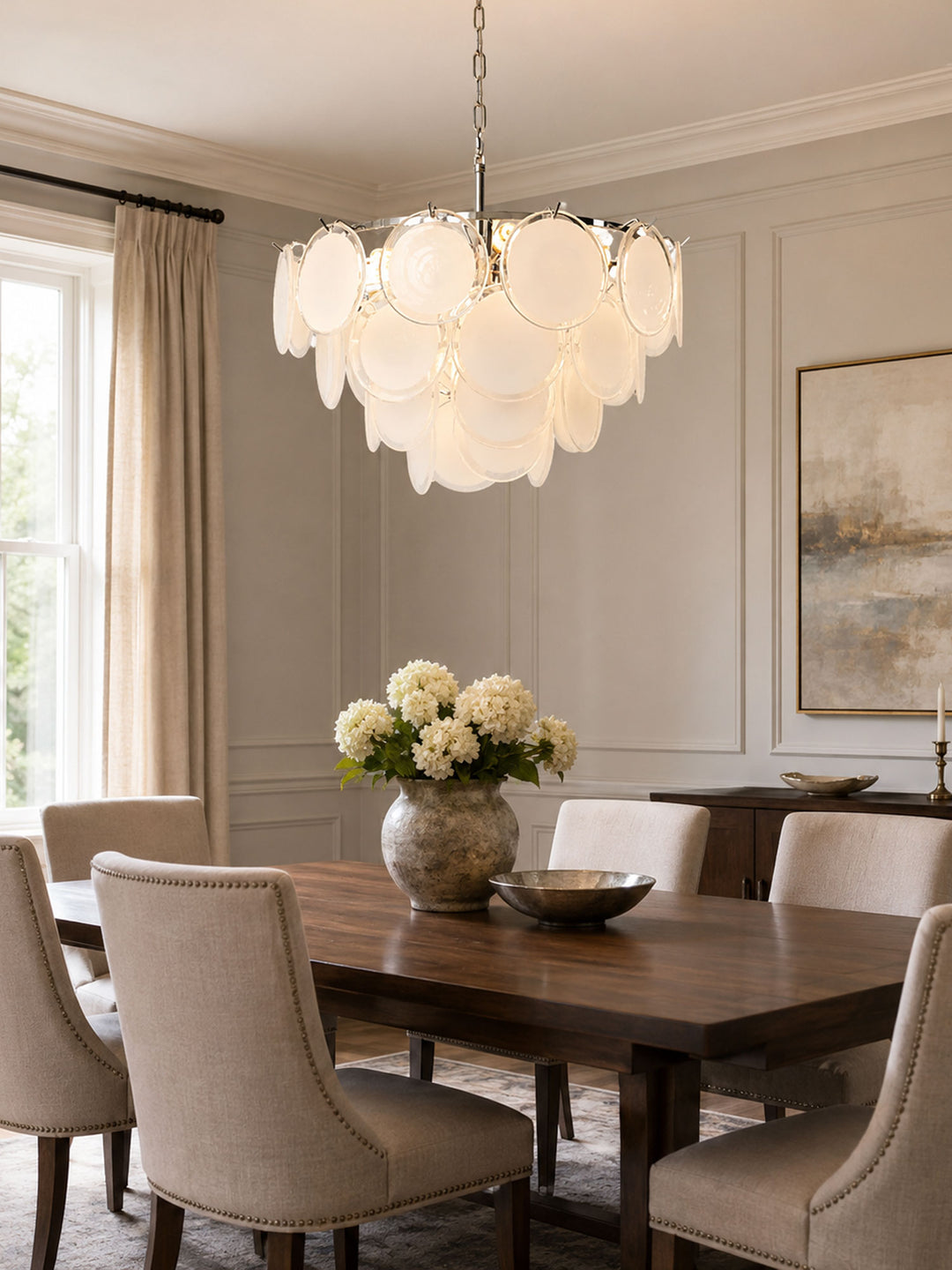 Bettina Glass Chandelier - Vakkerlight