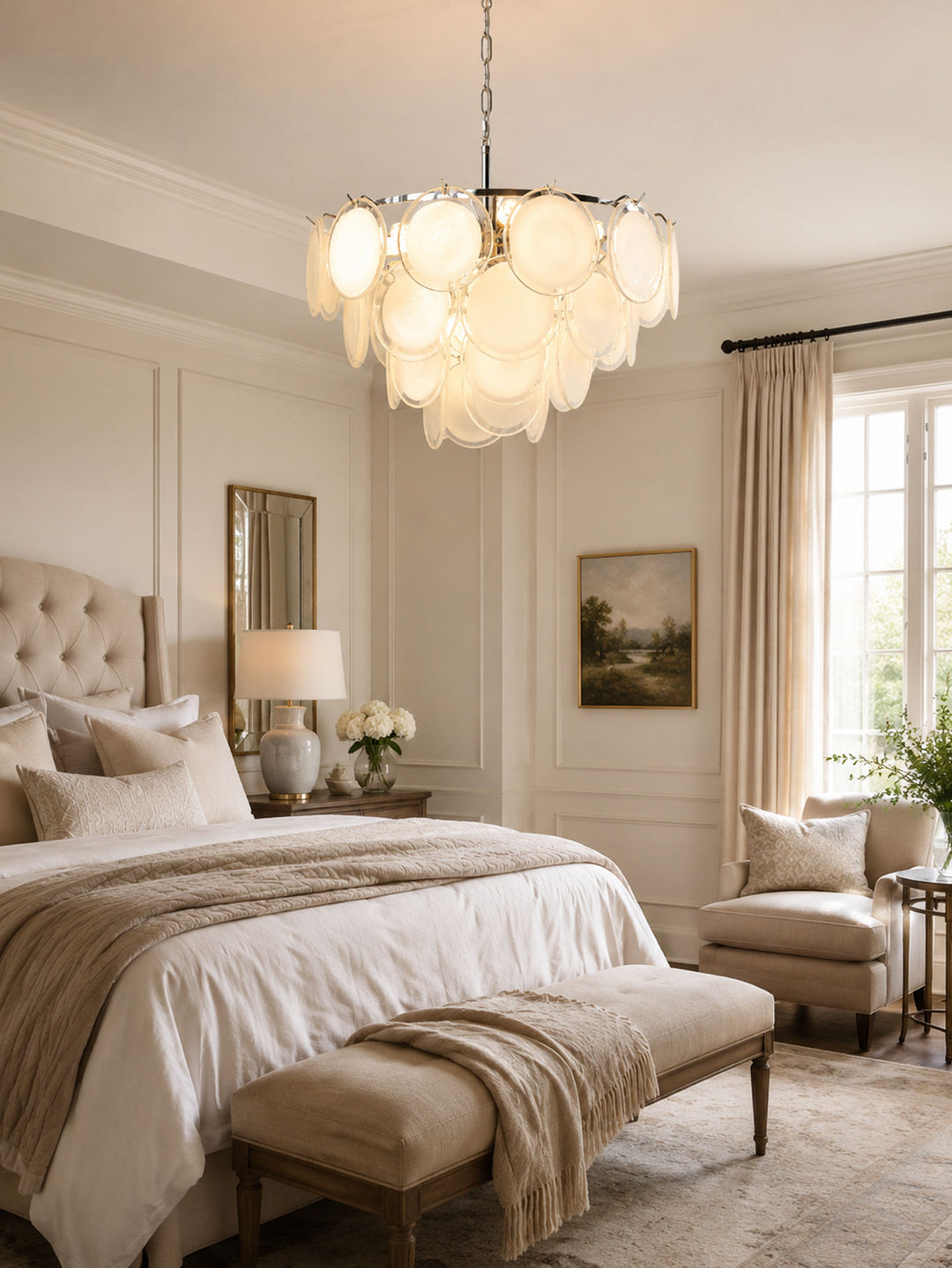 Bettina Glass Chandelier - Vakkerlight