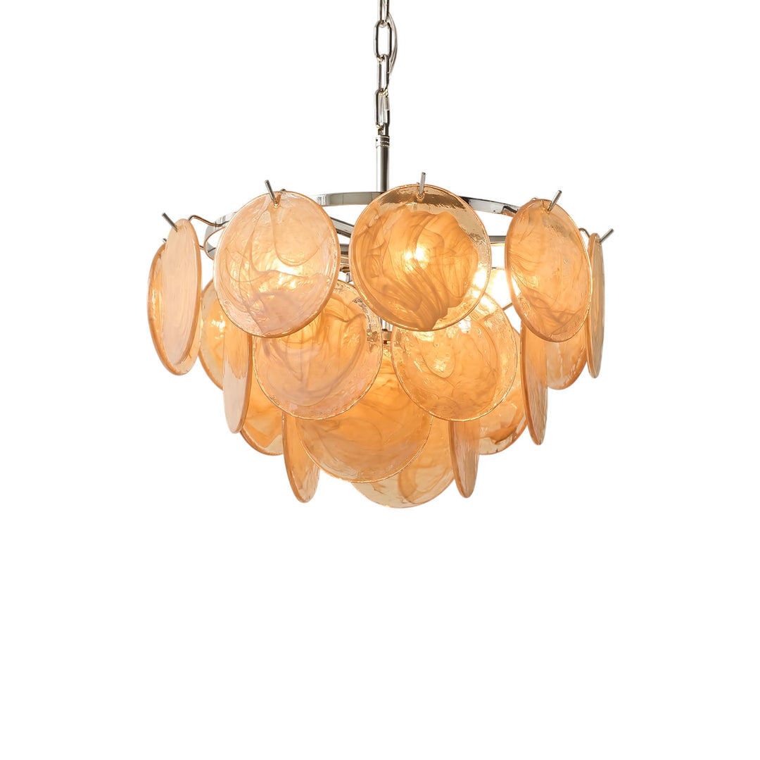 Bettina Glass Chandelier - Vakkerlight