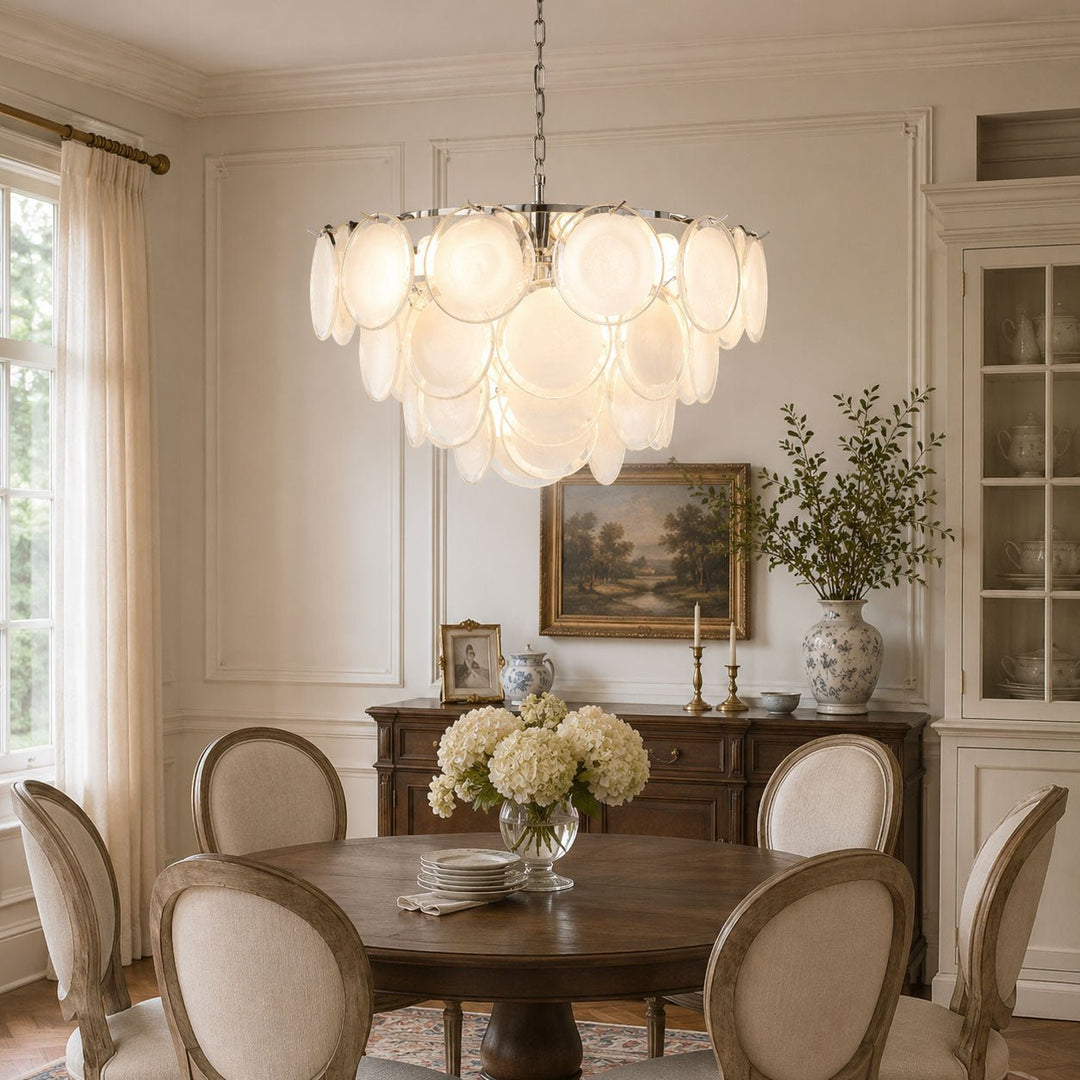 Bettina Glass Chandelier - Vakkerlight