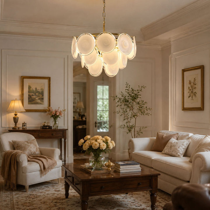 Bettina Glass Chandelier - Vakkerlight