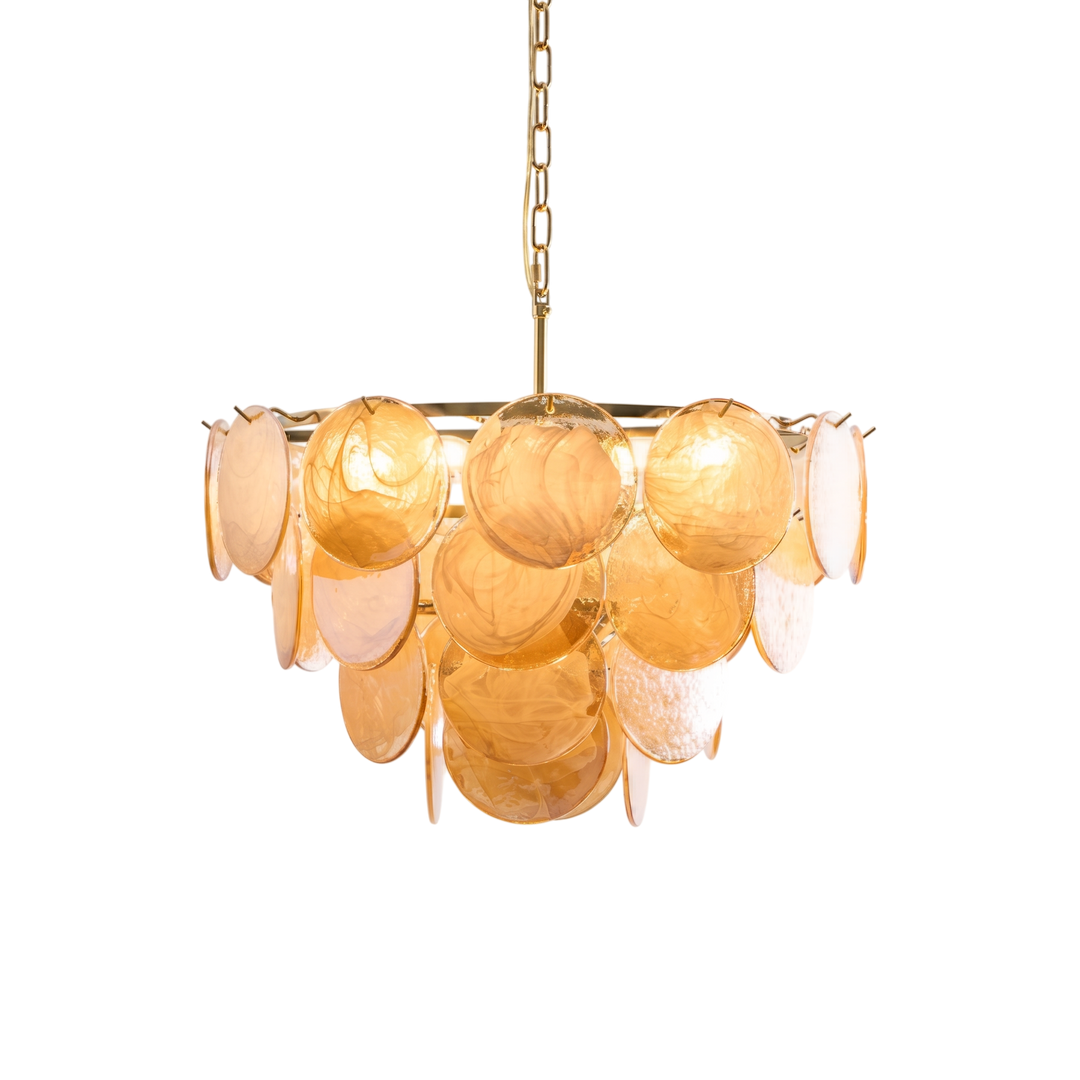 Bettina Glass Chandelier - Vakkerlight