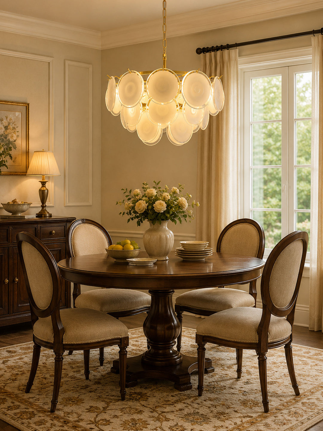 Bettina Glass Chandelier - Vakkerlight