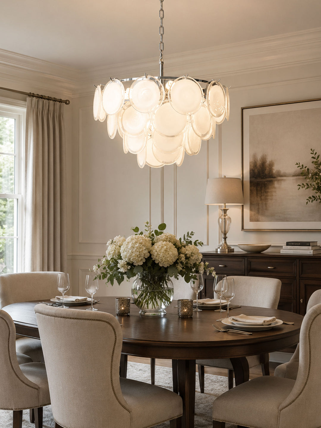 Bettina Glass Chandelier - Vakkerlight