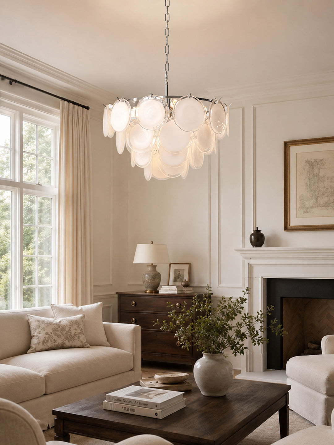 Bettina Glass Chandelier - Vakkerlight