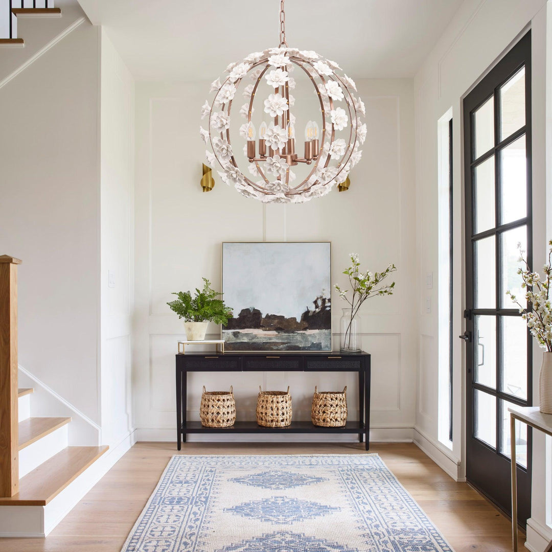 Bianca Floral Orb Chandelier - Vakkerlight