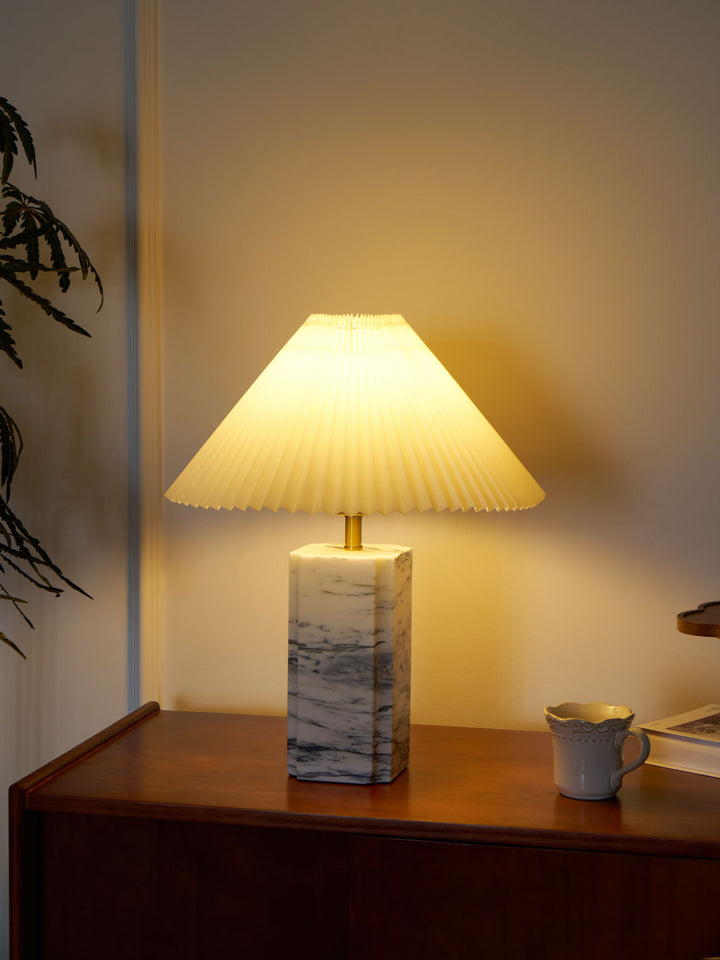 Bianca Marble Table Lamp - Vakkerlight