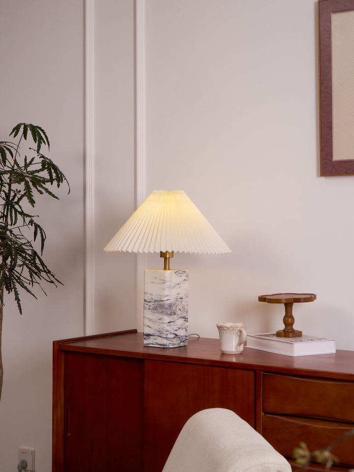 Bianca Marble Table Lamp - Vakkerlight