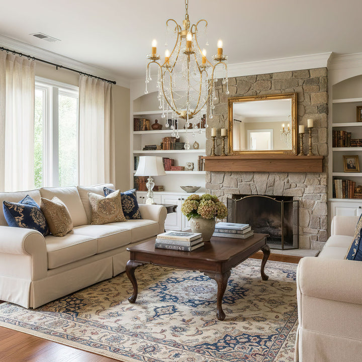 Vogelkooi kroonluchter