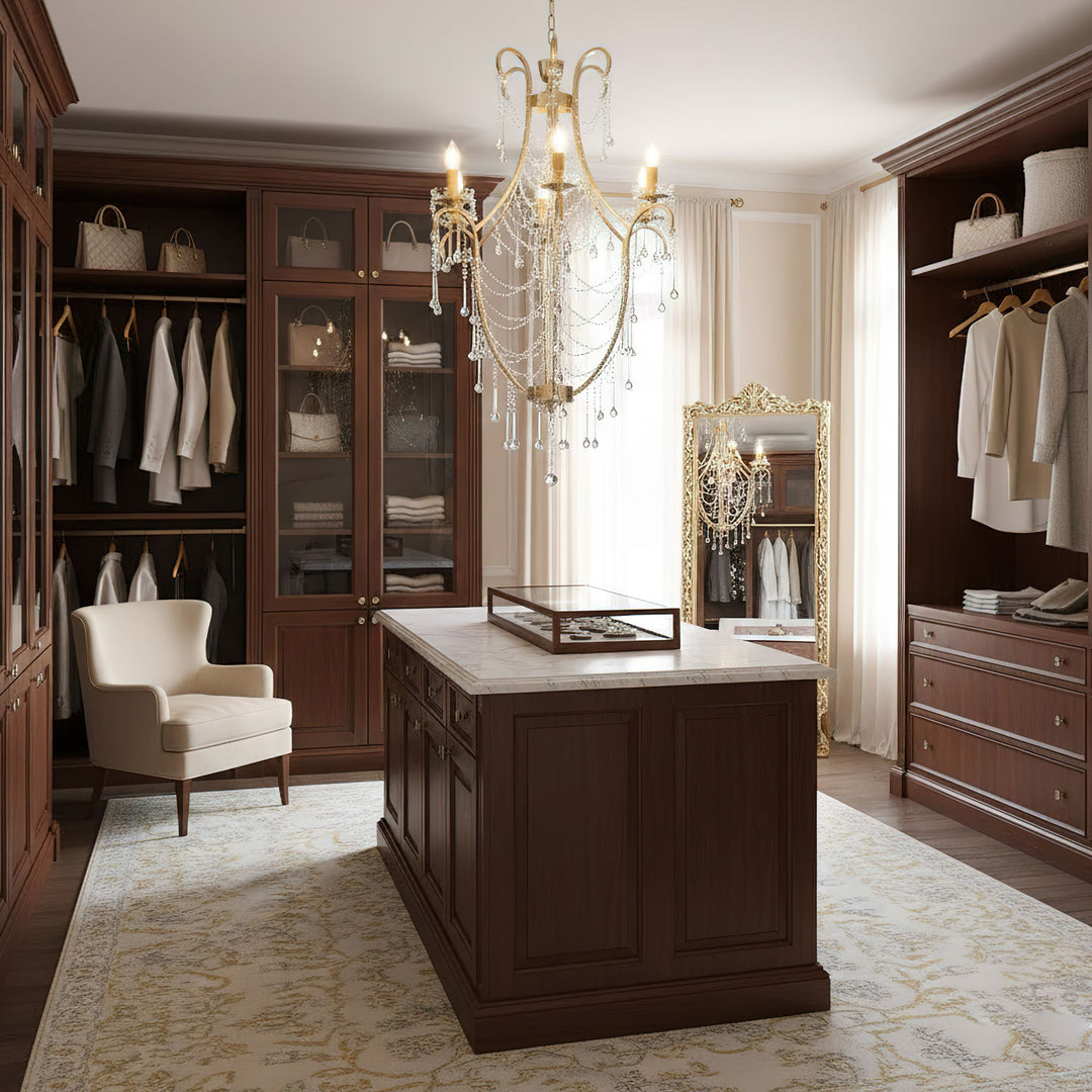 Vogelkooi kroonluchter