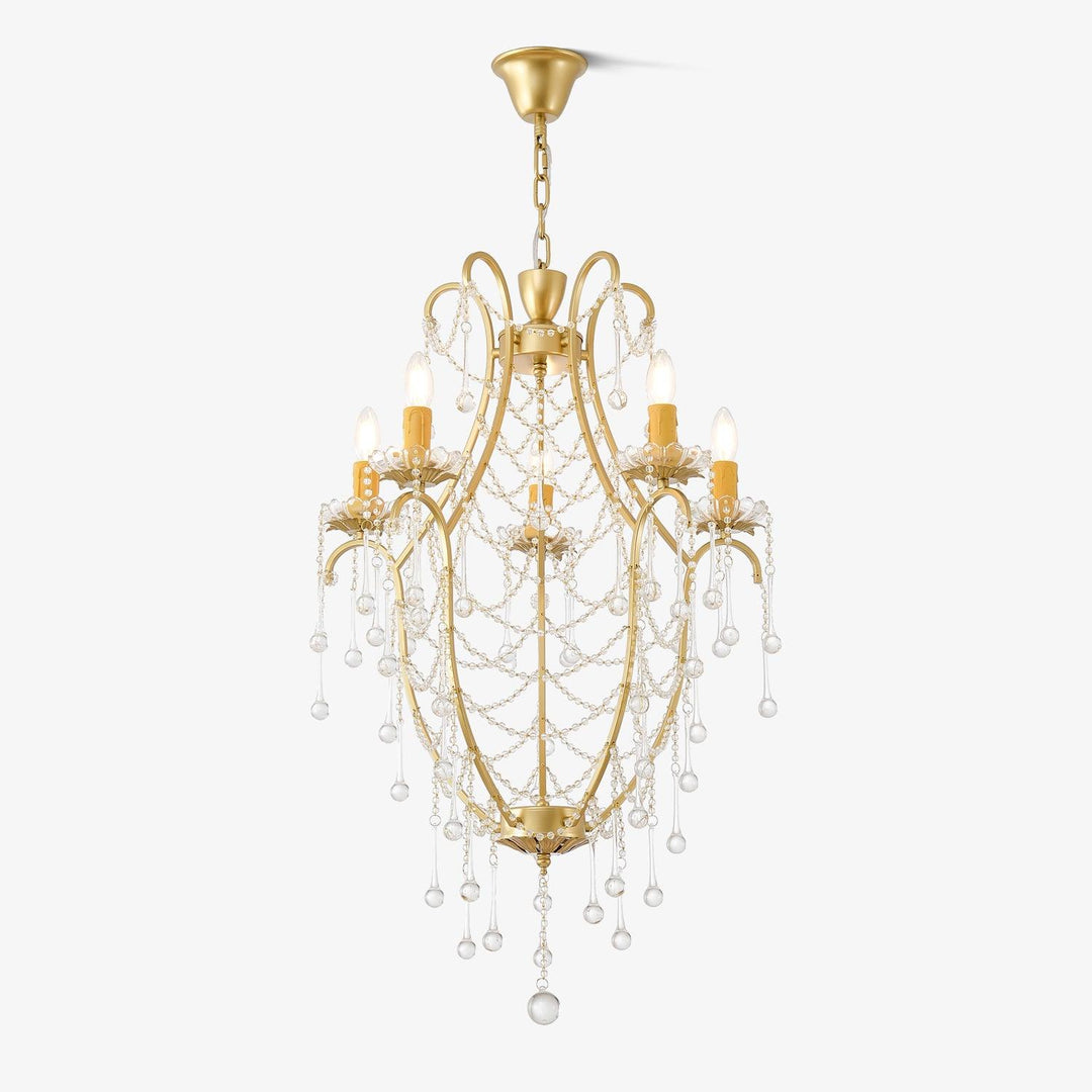 Crystal Birdcage Chandelier - Vakkerlight