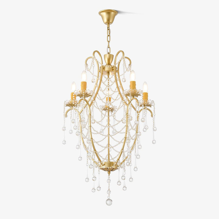 Crystal Birdcage Chandelier - Vakkerlight