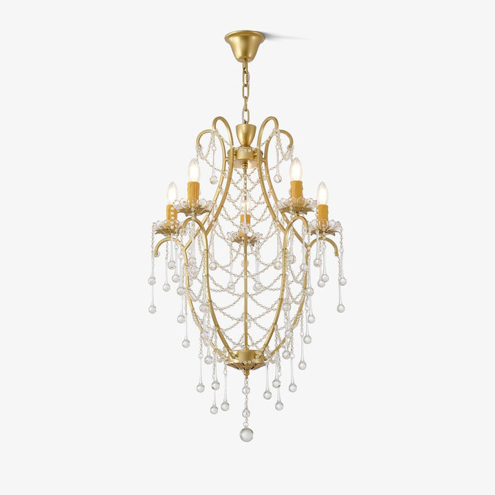 Crystal Birdcage Chandelier - Vakkerlight