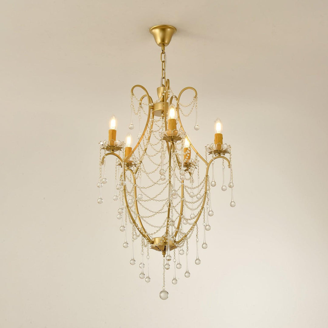 Crystal Birdcage Chandelier - Vakkerlight