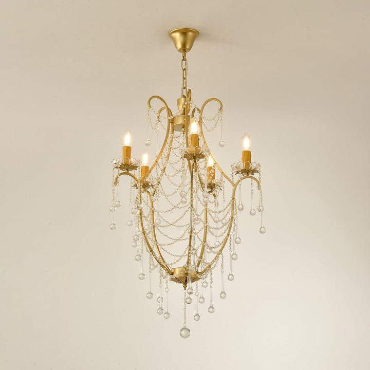 Crystal Birdcage Chandelier - Vakkerlight