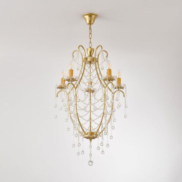 Crystal Birdcage Chandelier - Vakkerlight