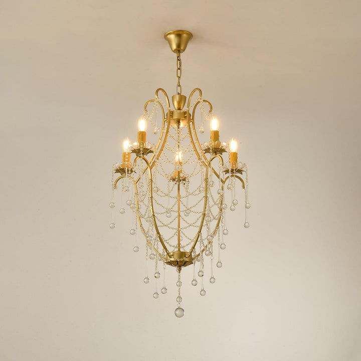 Crystal Birdcage Chandelier - Vakkerlight