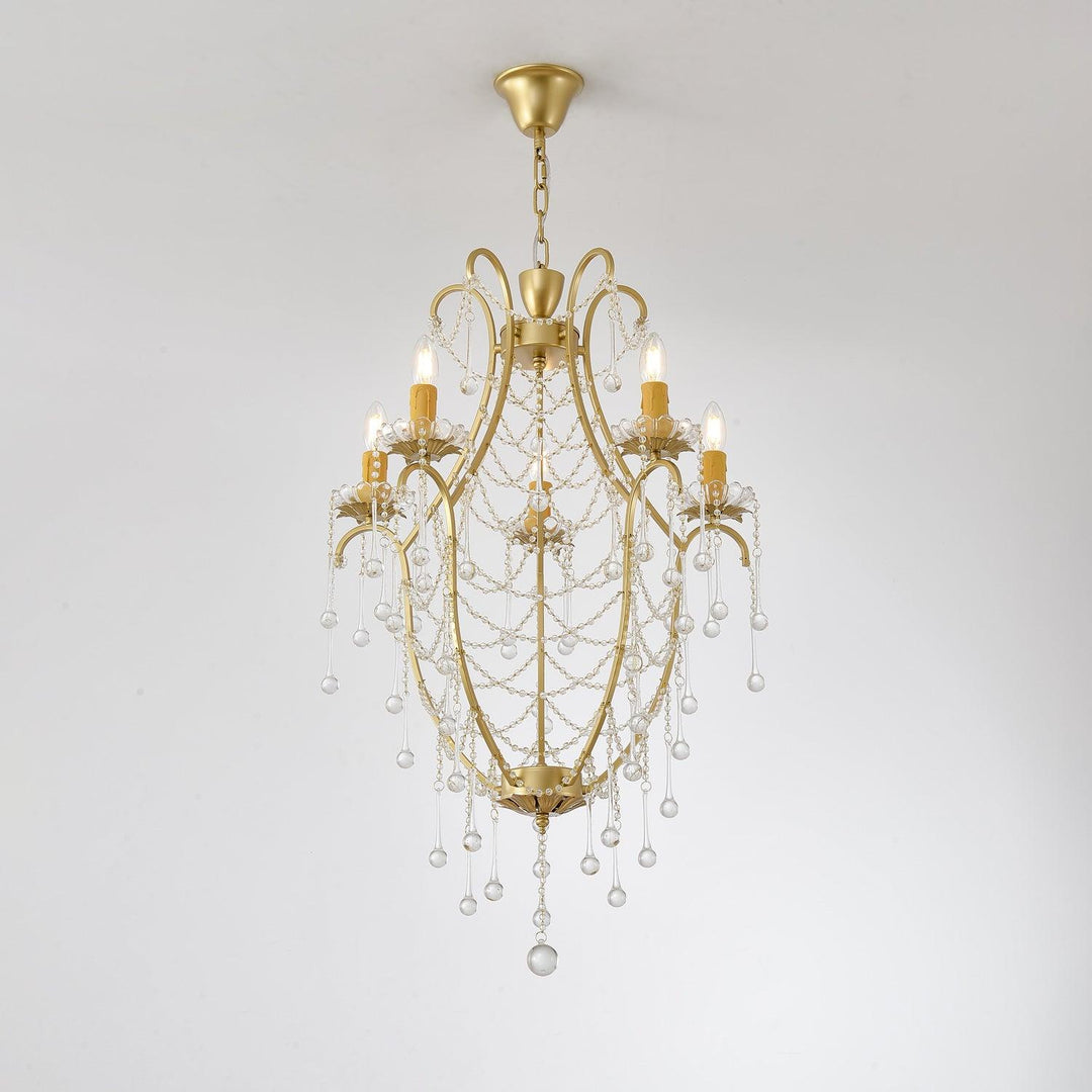 Crystal Birdcage Chandelier - Vakkerlight