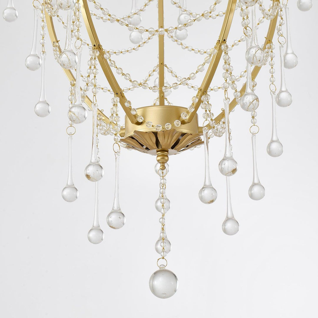 Crystal Birdcage Chandelier - Vakkerlight