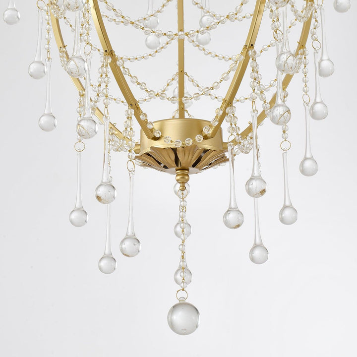 Crystal Birdcage Chandelier - Vakkerlight