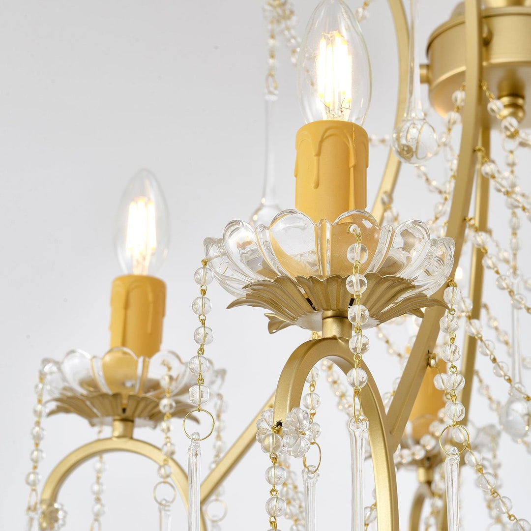 Crystal Birdcage Chandelier - Vakkerlight