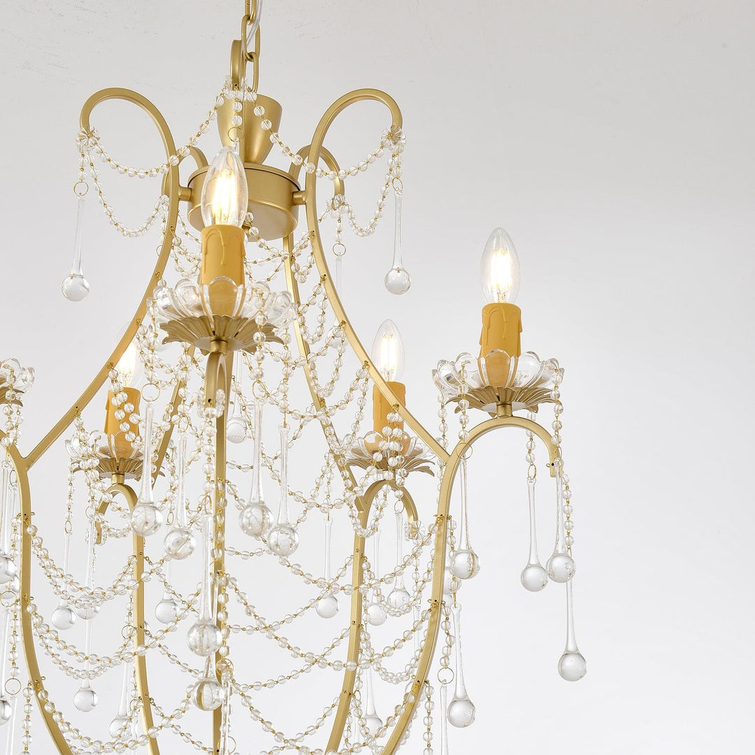 Crystal Birdcage Chandelier - Vakkerlight