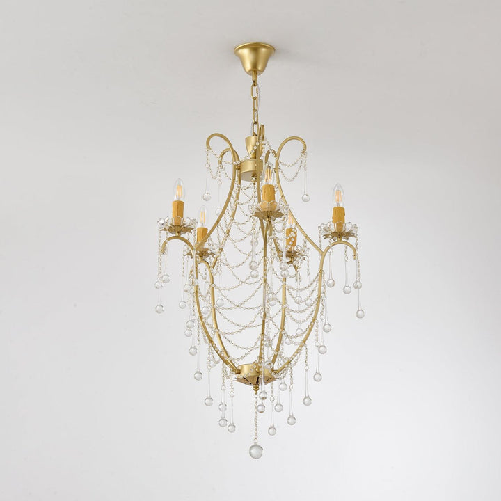 Crystal Birdcage Chandelier - Vakkerlight