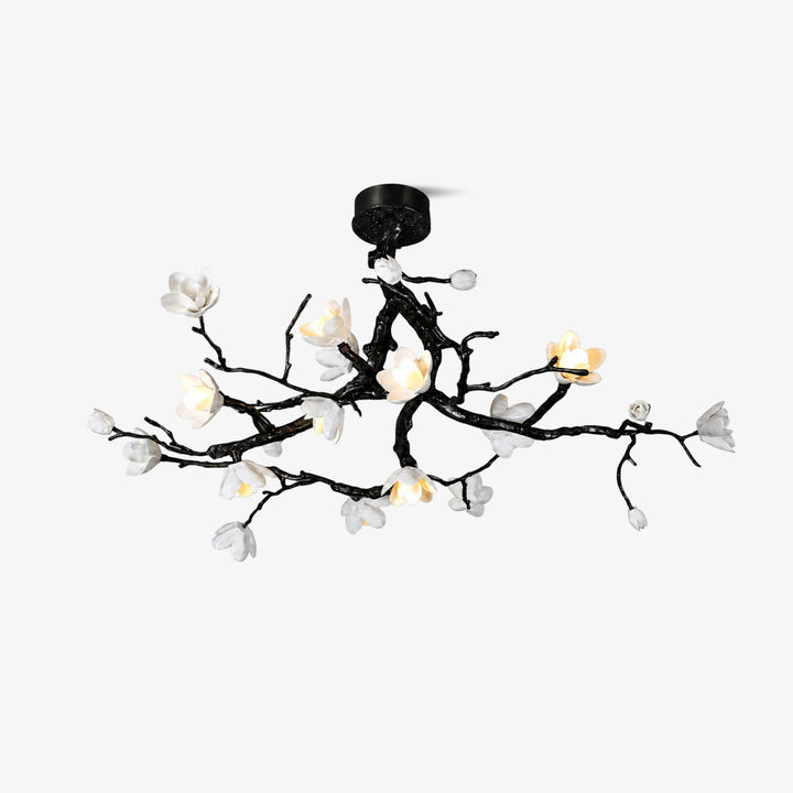 Black Copper Tree Chandelier - Vakkerlight