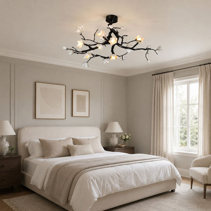 Black Copper Tree Chandelier - Vakkerlight