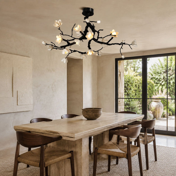 Black Copper Tree Chandelier - Vakkerlight