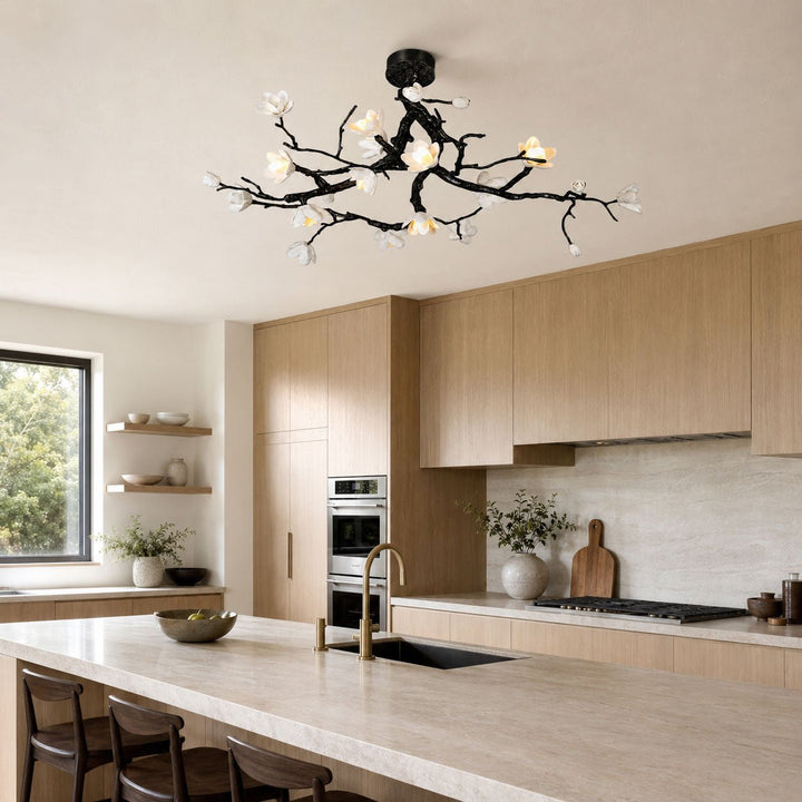 Black Copper Tree Chandelier - Vakkerlight