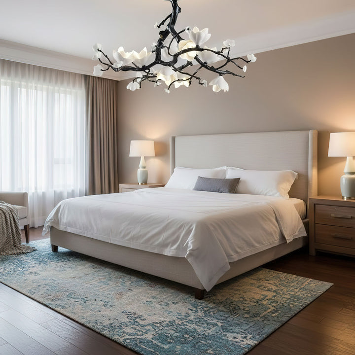 Black Copper Tree Chandelier