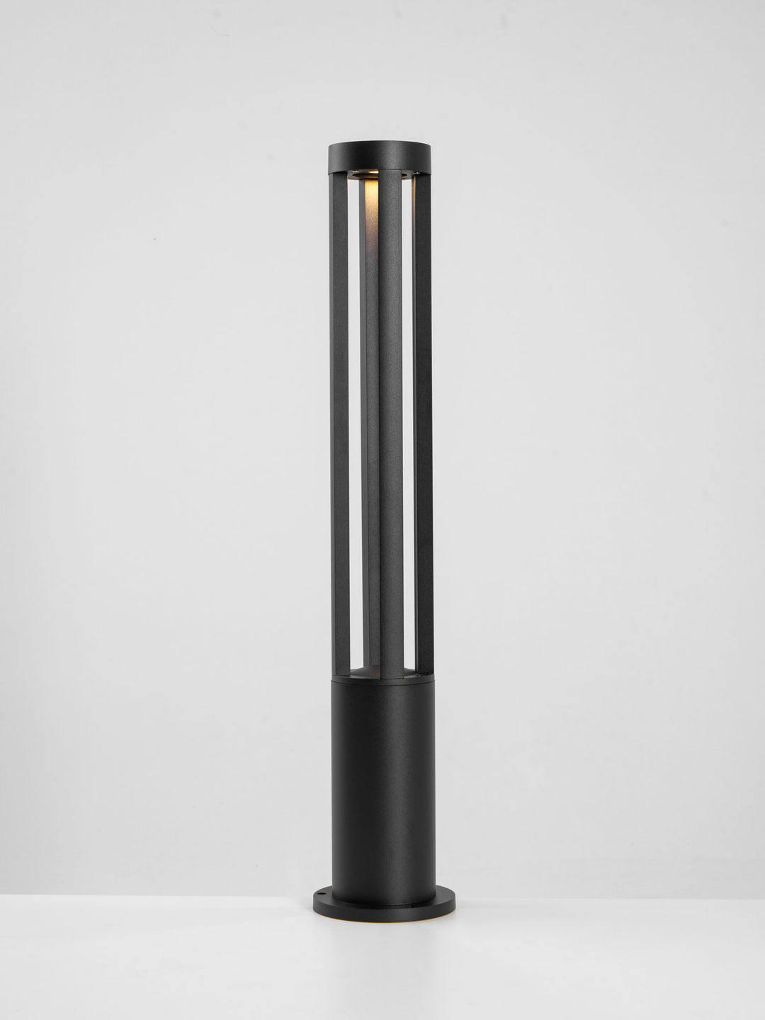 Black Cylindrical Garden Outdoor Light - Vakkerlight