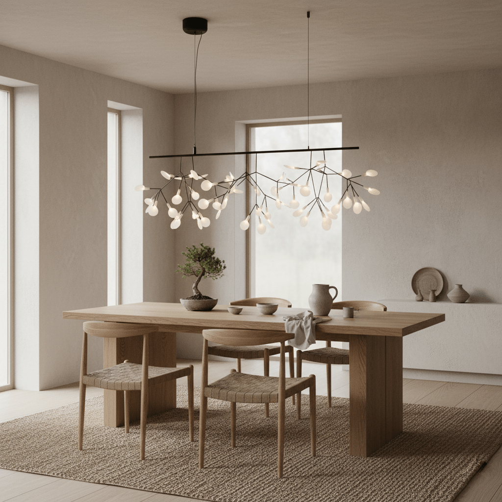 Black Firefly LED Chandelier - Vakkerlight