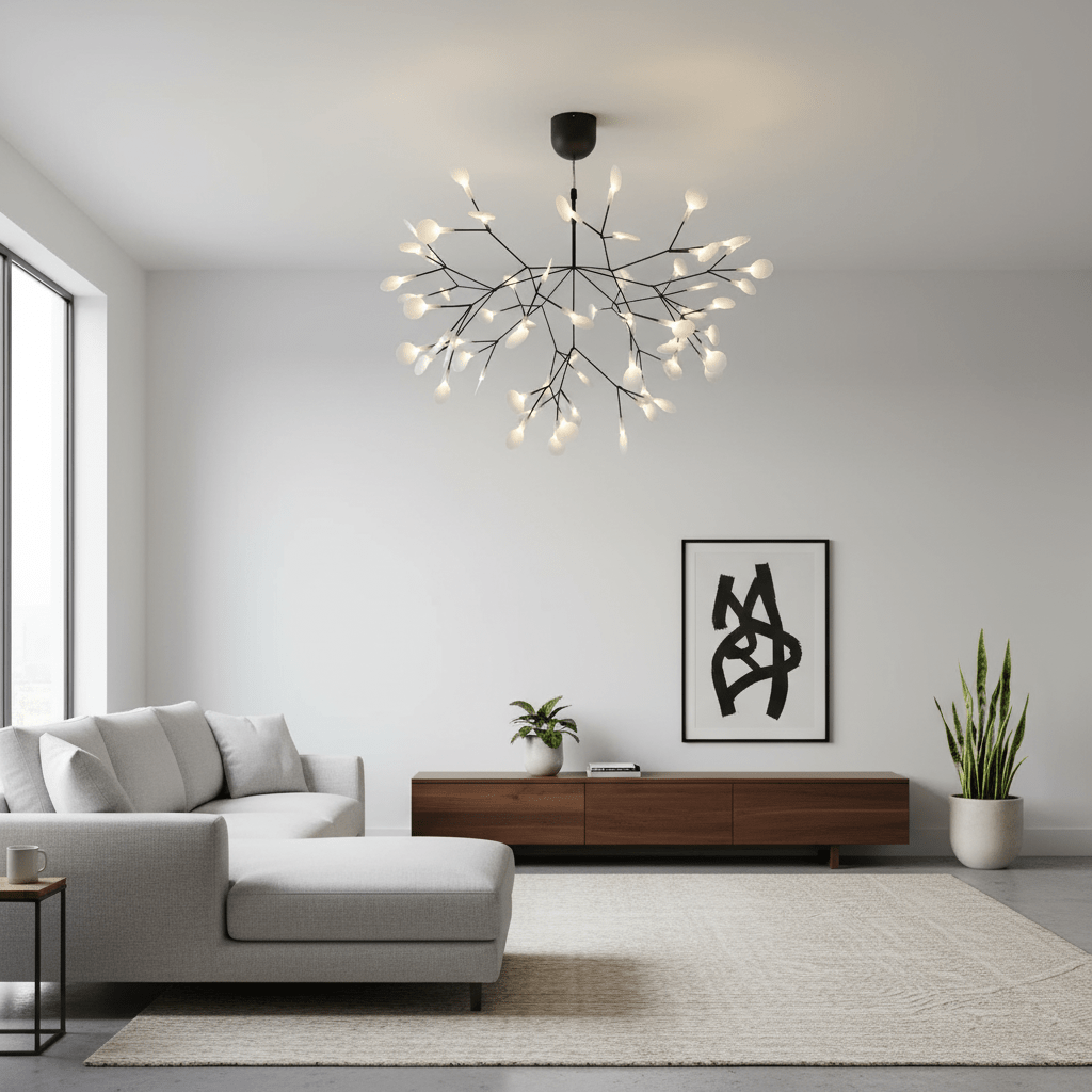 Black Firefly LED Chandelier - Vakkerlight