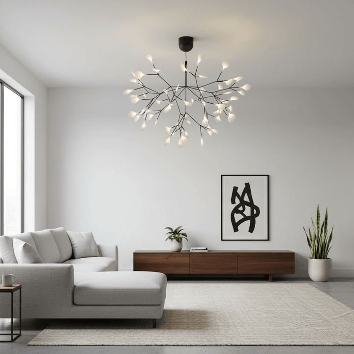 Black Firefly LED Chandelier - Vakkerlight