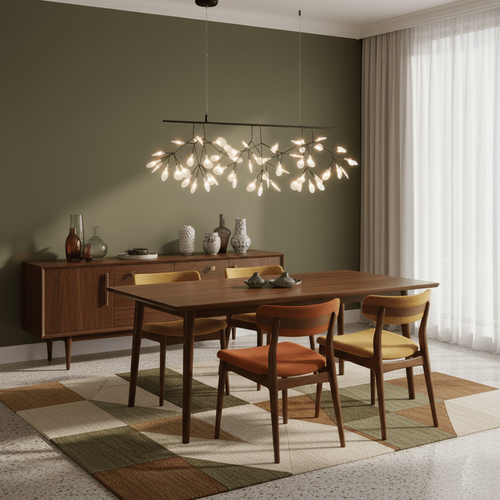 Black Firefly LED Chandelier - Vakkerlight