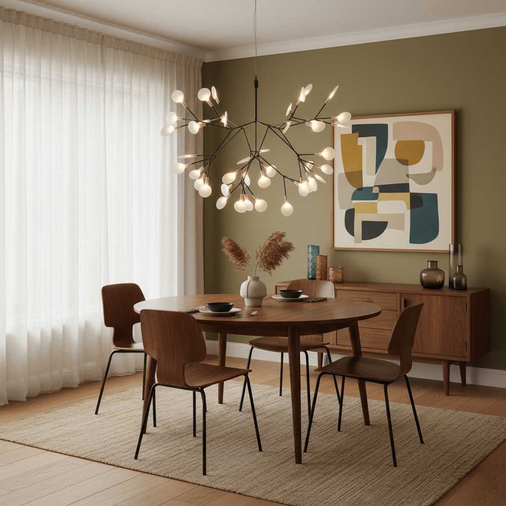 Black Firefly LED Chandelier - Vakkerlight