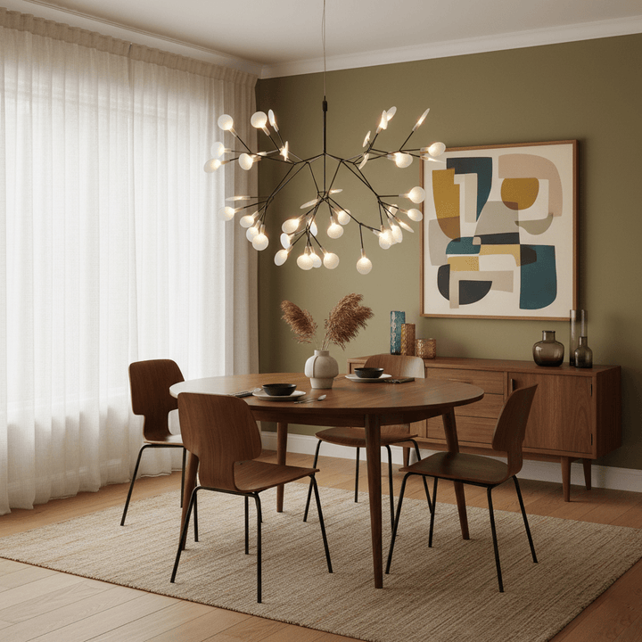 Black Firefly LED Chandelier - Vakkerlight