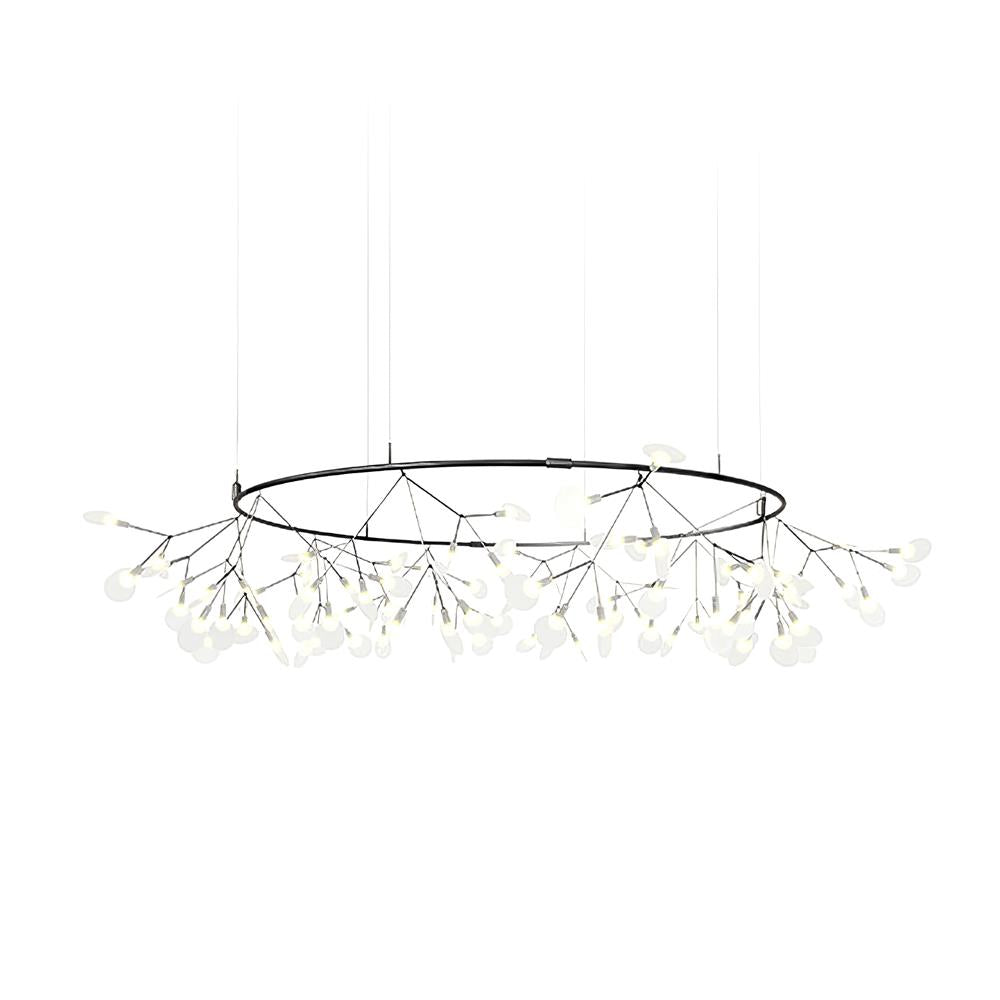 Black Firefly LED Chandelier - Vakkerlight