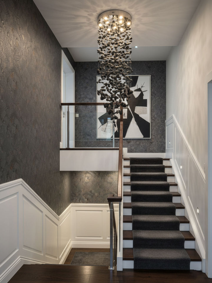 Black Stones Chandeliers - Vakkerlight