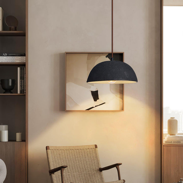 Black Arch Ceramic Pendant Lamp - Vakkerlight