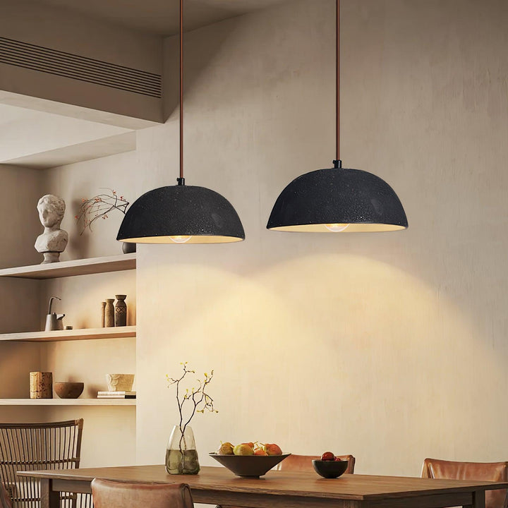 Black Arch Ceramic Pendant Lamp - Vakkerlight