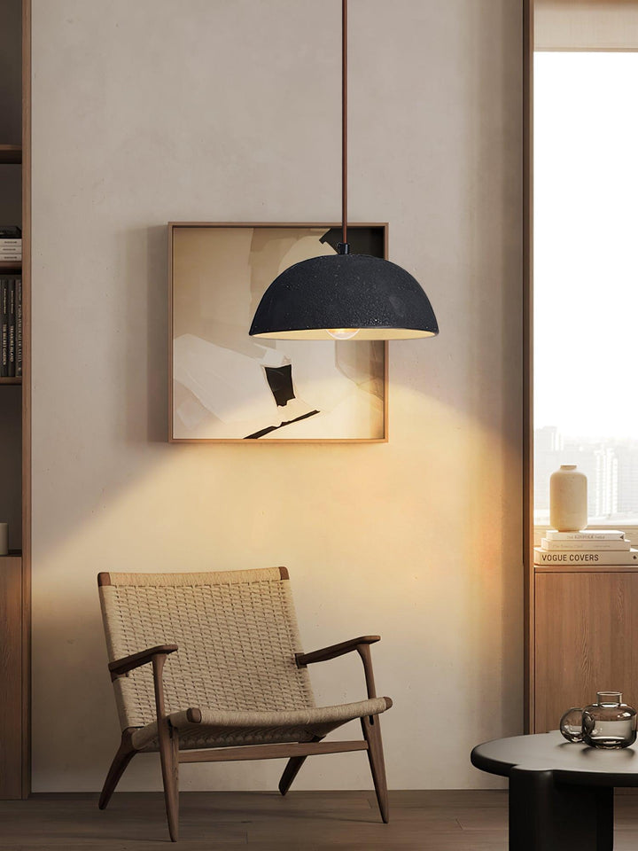 Black Arch Ceramic Pendant Lamp - Vakkerlight