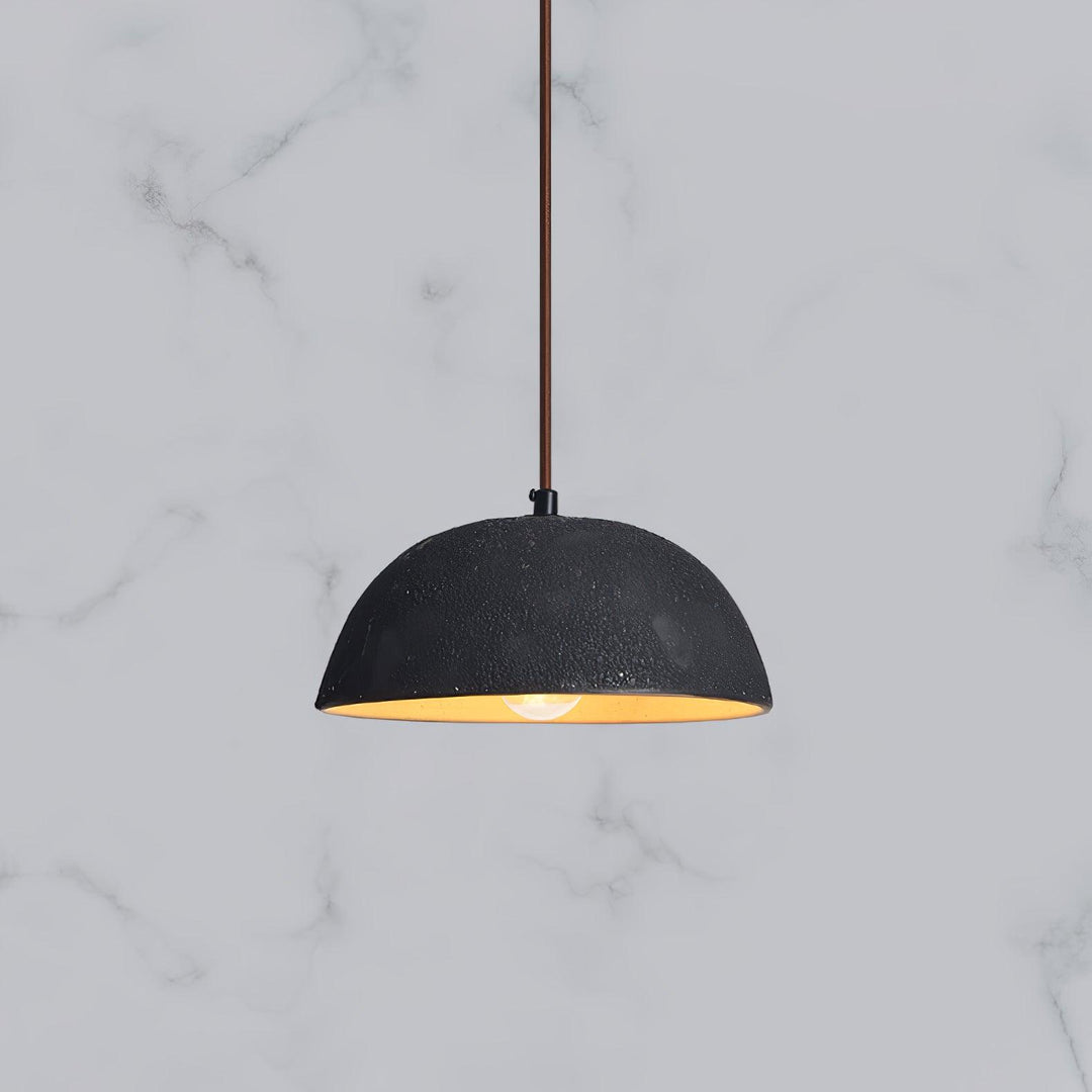 Black Arch Ceramic Pendant Lamp - Vakkerlight