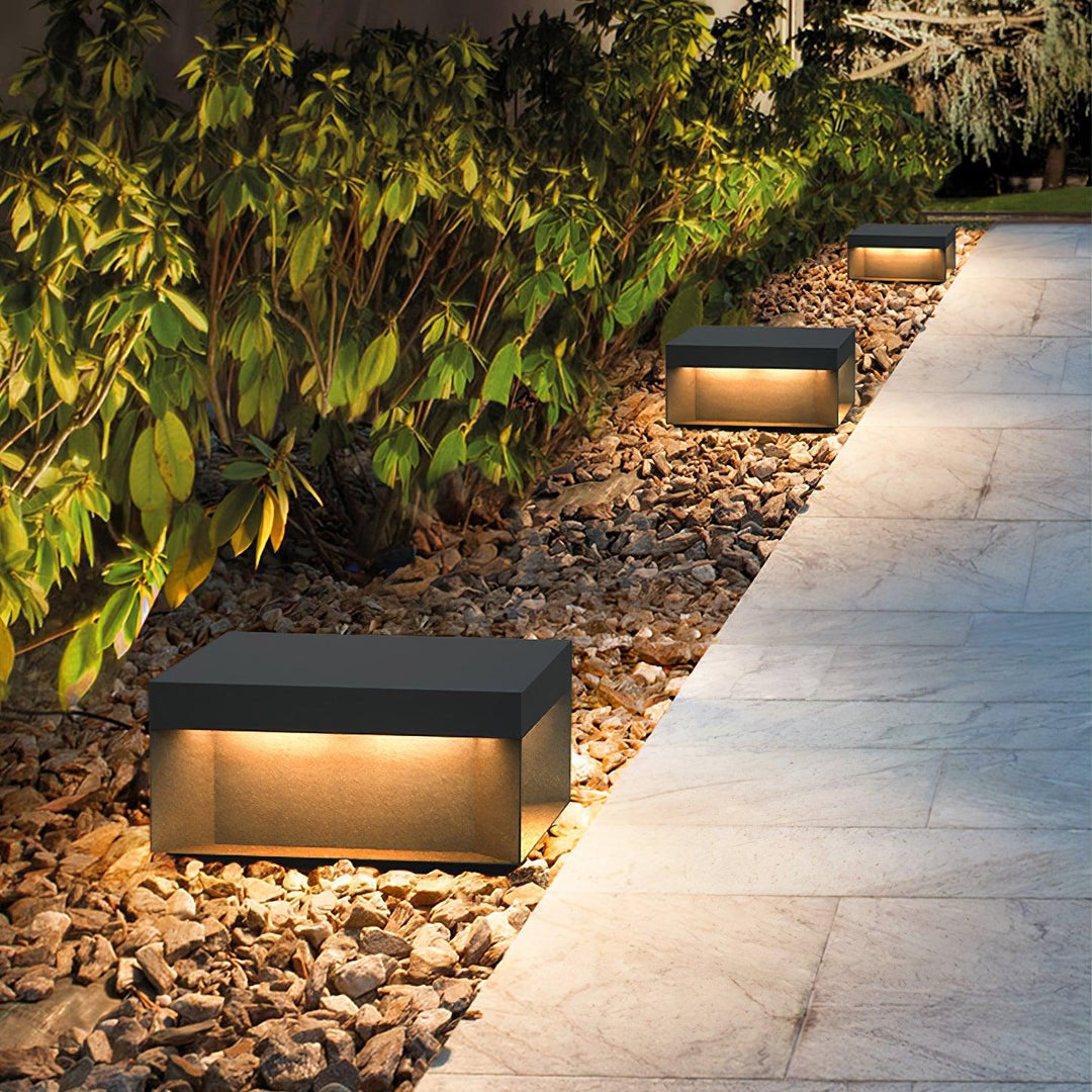 Black Box Outdoor Post Light - Vakkerlight