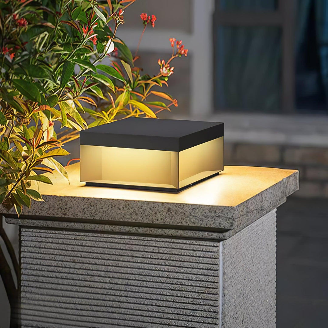 Black Box Outdoor Post Light - Vakkerlight