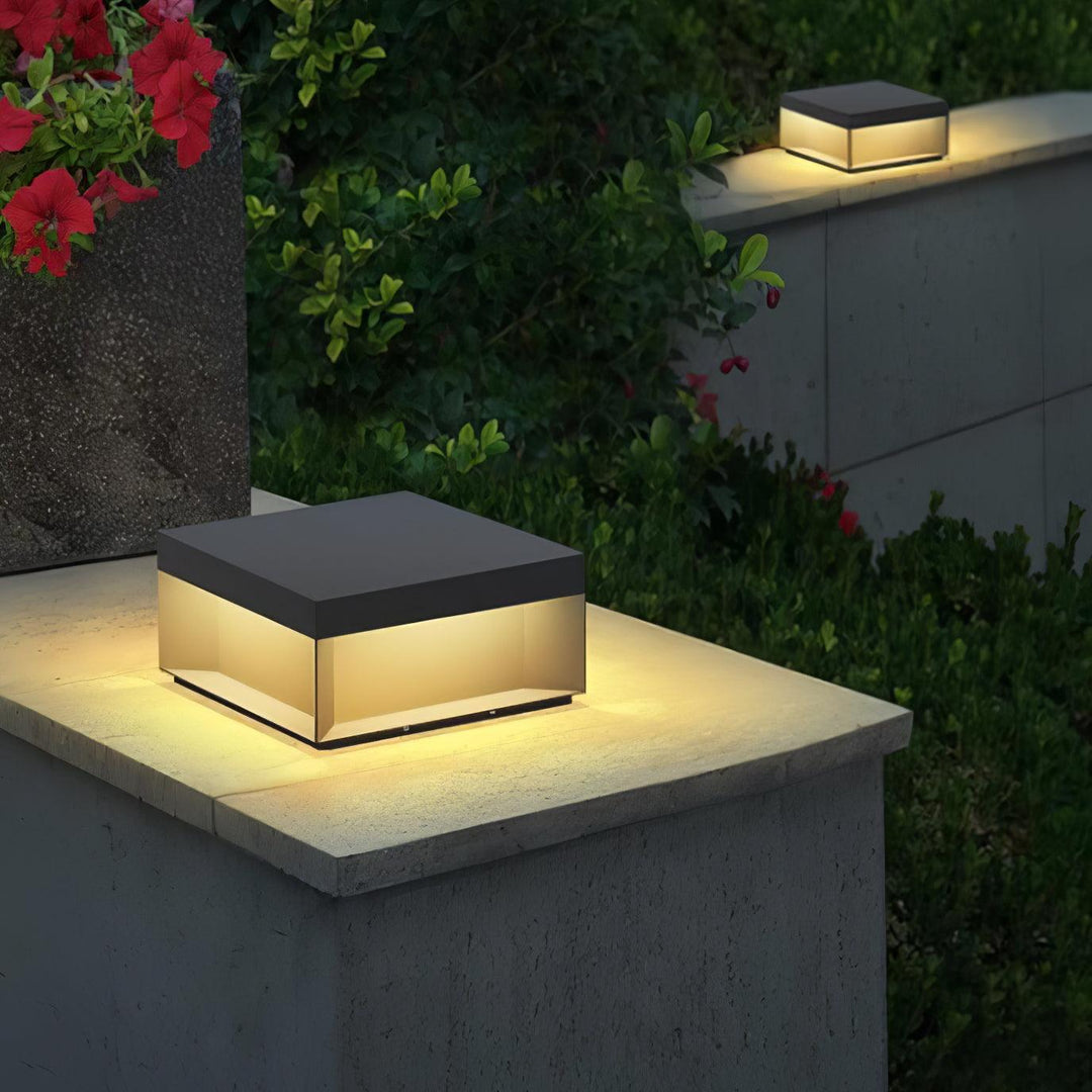 Black Box Outdoor Post Light - Vakkerlight