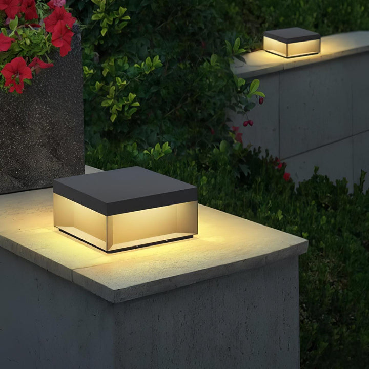 Black Box Outdoor Post Light - Vakkerlight